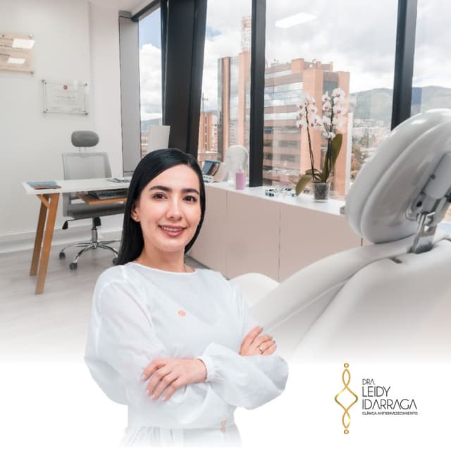 Dra. Leidy Idarraga Antienvejecimiento Botox Ácido Hialurónico Tensamax Hydrash Hilos Tensores Fixer Rejuvenecimiento Facial